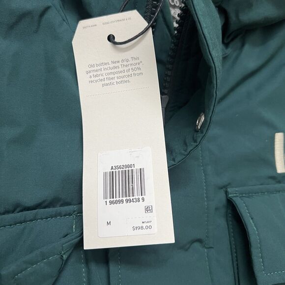 Levi's Jacket Men's M Green Ponderosa Pine Eastport Utility Thermore A35620001 - Picture 9 of 9